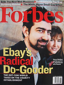 Pierre Omidyar pe prima pagina a revistei Forbes