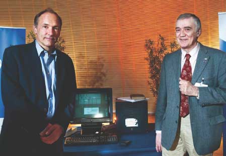 Tim Berners Lee și Robert Cailliau