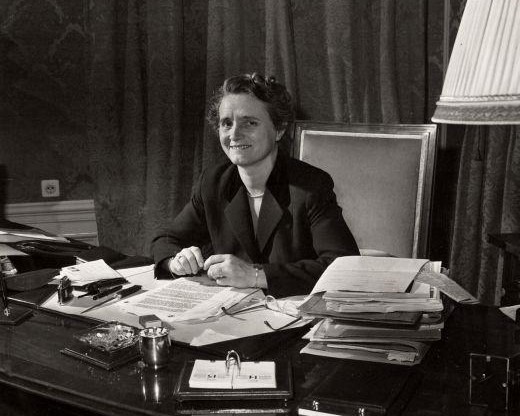 Klompé in her office