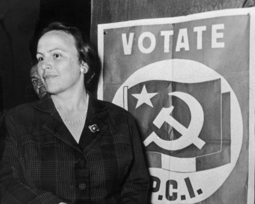 Nilde Iotti at the general elections, 1958